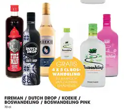 Prik en Tik Fireman / dutch drop / koekie / boswandeling / boswandeling pink aanbieding