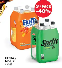 Prik en Tik Fanta / Sprite aanbieding