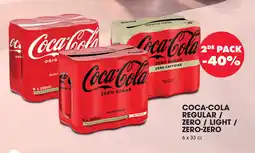 Prik en Tik Coca-cola regular / zero / light / zero-zero aanbieding
