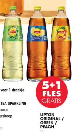 Prik en Tik Lipton original / green / peach aanbieding