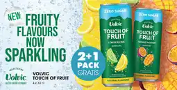 Prik en Tik Volvic touch of fruit aanbieding