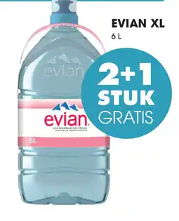 Prik en Tik Evian xl aanbieding