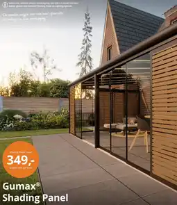 Tuinmaximaal Gumax Shading Panel aanbieding