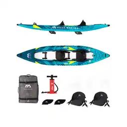 Decathlon Kayak Gonflable Aqua Marina Steam 412cm Bleu aanbieding