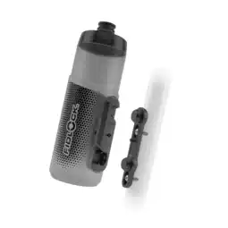 Decathlon TWIST Fles 600 + Bike Base Set - transparant zwart aanbieding
