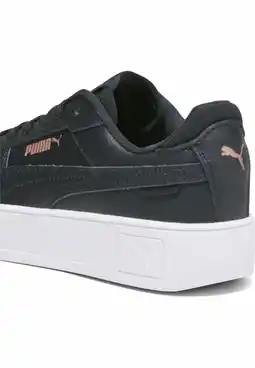 Decathlon Carina Street sneakers voor jongeren PUMA Black Rose Gold White Metallic aanbieding