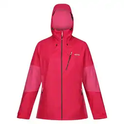 Decathlon Dames Highton V Stretch Waterdichte Jas (Roze toverdrank/Flamingo Roze) aanbieding