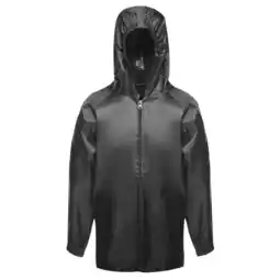 Decathlon Waterdichte jas voor kinderen/Kinderen (Zwart) aanbieding