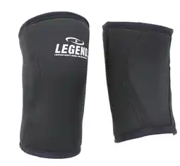 Decathlon Power Lifting Knie Band 10mm Heren/Dames Zwart - Verschillende maten - Gemaakt aanbieding