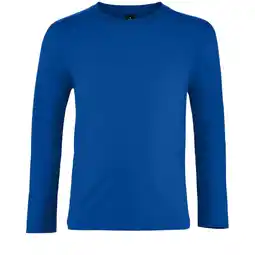 Decathlon Kinder/Kinder Imperial Tshirt met lange mouwen (Koningsblauw) aanbieding