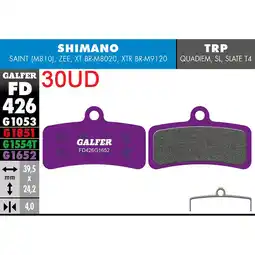 Decathlon Remblok Galfer Shimano Saint 810, Zee aanbieding