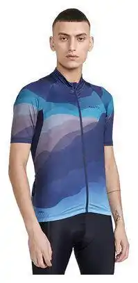Decathlon Craft Adv Endur Korte Mouw Jersey Blauw Multi Kleuren aanbieding