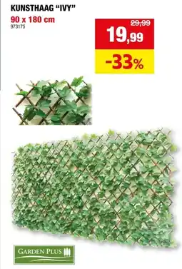 Hubo Garden Plus Ivy kunsthaag trellis 90x180 cm aanbieding