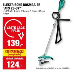 Hubo Bosch AFS 23-37 elektrische bosmaaier/trimmer 1000W aanbieding