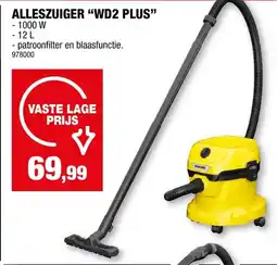 Hubo Karcher WD2 Plus V-12/4/18 alleszuiger aanbieding