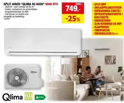 Hubo Qlima SC 6026 airco/verwarming 9000 BTU aanbieding