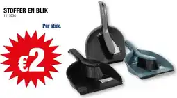 Hubo STOFFER EN BLIK aanbieding