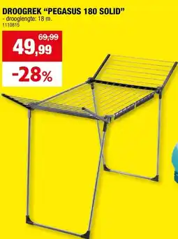 Hubo DROOGREK PEGASUS 180 SOLID aanbieding