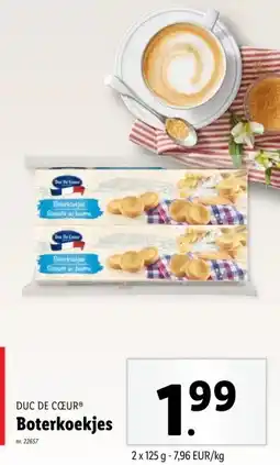 Lidl Boterkoekjes aanbieding