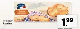 Lidl Palmiers aanbieding