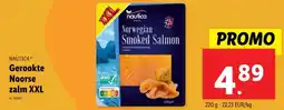 Lidl Gerookte Noorse zalm XXL aanbieding