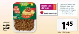 Lidl Vegan gehakt aanbieding