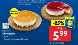 Lidl Cheesecake aanbieding