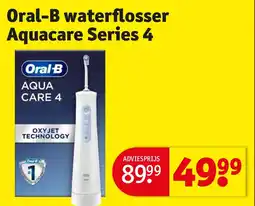 Kruidvat Oral-B waterflosser Aquacare Series 4 aanbieding