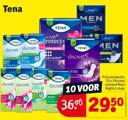 Kruidvat Tena aanbieding