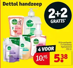 Kruidvat Dettol handzeep aanbieding