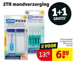 Kruidvat 2TH mondverzorging aanbieding