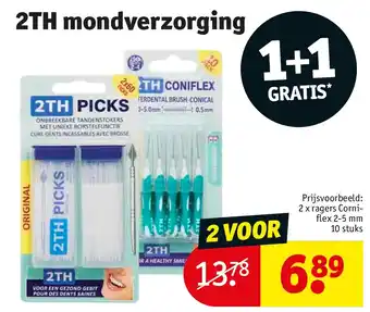 Kruidvat 2TH mondverzorging aanbieding