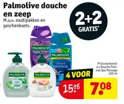 Kruidvat Palmolive douche en zeep aanbieding