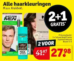 Kruidvat Alle haarkleuringen aanbieding
