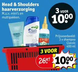 Kruidvat Head & Shoulders haarverzorging aanbieding