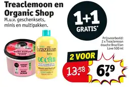 Kruidvat Treaclemoon en Organic Shop aanbieding