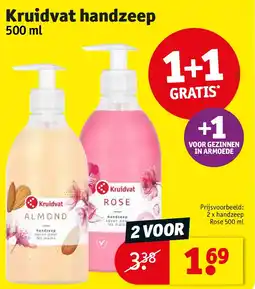 Kruidvat Kruidvat handzeep aanbieding