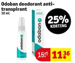 Kruidvat Odoban deodorant antitranspirant aanbieding