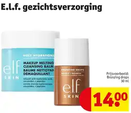 Kruidvat E.l.f. gezichtsverzorging aanbieding