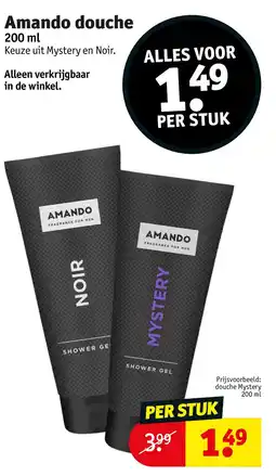 Kruidvat Amando douche aanbieding
