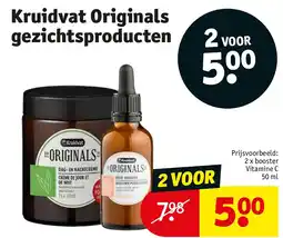 Kruidvat Kruidvat Originals gezichtsproducten aanbieding