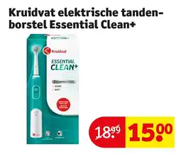 Kruidvat Kruidvat elektrische tandenborstel Essential Clean+ aanbieding