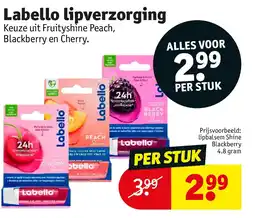 Kruidvat Labello lipverzorging aanbieding
