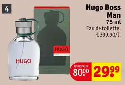 Kruidvat Hugo Boss Man aanbieding