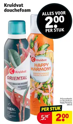 Kruidvat Kruidvat douchefoam aanbieding