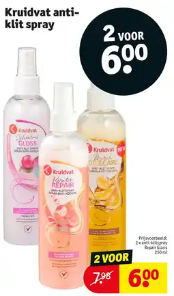Kruidvat Kruidvat antiklit spray aanbieding