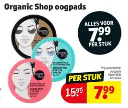 Kruidvat Organic Shop oogpads aanbieding