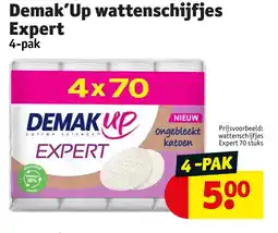 Kruidvat Demak’Up wattenschijfjes Expert aanbieding