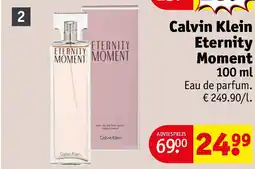 Kruidvat Calvin Klein Eternity Moment aanbieding