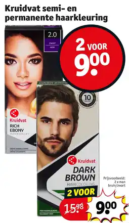 Kruidvat Kruidvat semi- en permanente haarkleuring aanbieding